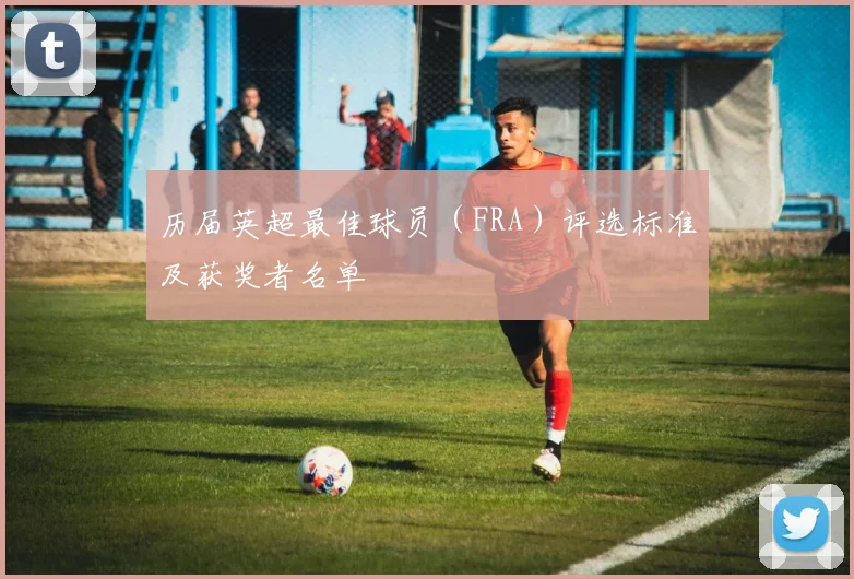 历届英超最佳球员(FRA)评选标准及获奖者名单